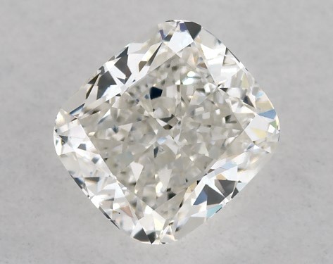 GIA 0.51 Carat H-VS1 Very Good Cut Cushion Modified Diamond